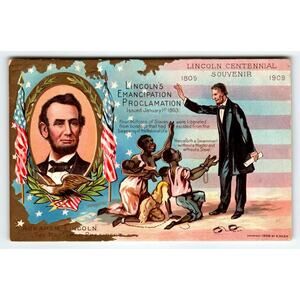 Abraham Lincoln St Gaudens Statue Portrait The Capitol President Political 1909